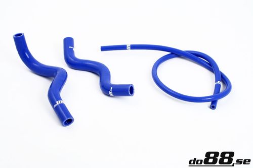 do88 - Volvo 240 Coolant hoses complement Red - DO88-KIT64R