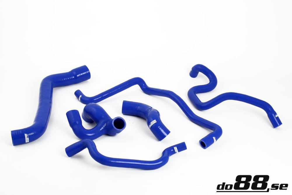 do88 - Opel Calibra Vectra A Turbo C20LET Coolant hoses Blue - CLAMP-KIT92