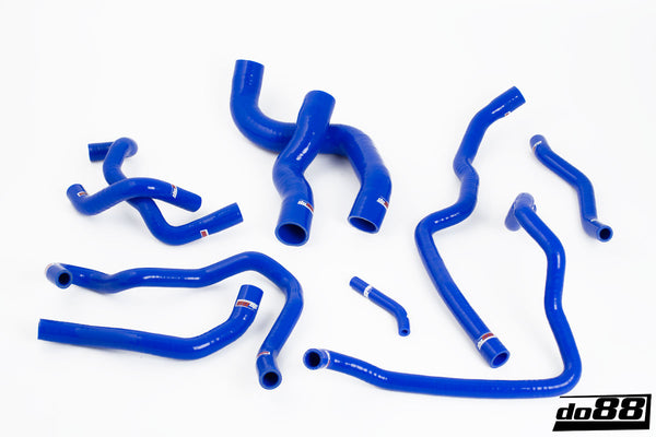 do88 - BMW M3 E90 E92 Coolant hoses Blue - DO88-KIT94B