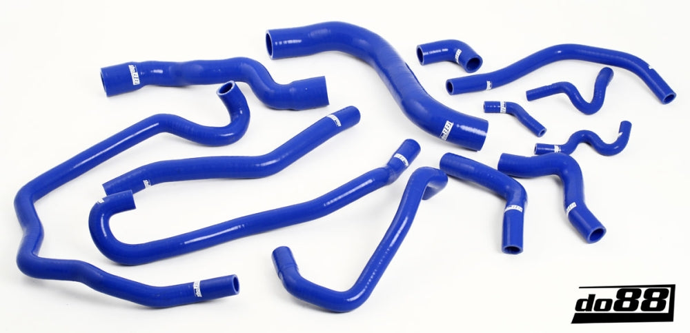 do88 - SAAB 9-3 2.8t V6 2006- Coolant hoses Blue - DO88-KIT98S