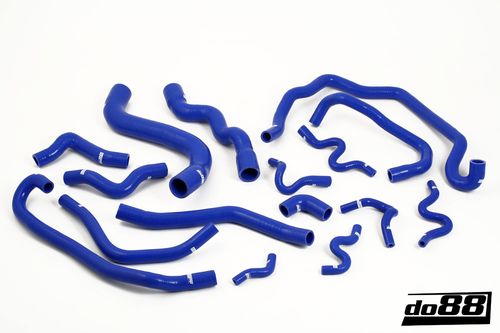 do88 - SAAB 9-3 2.8t V6 2006- Coolant hoses Blue - DO88-KIT98B