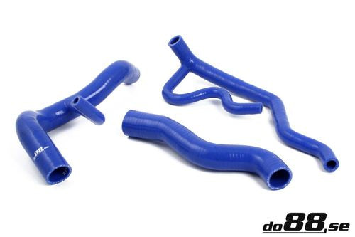 do88 - Volvo 700/940 Turbo Coolant hoses Black - DO88-KIT9R