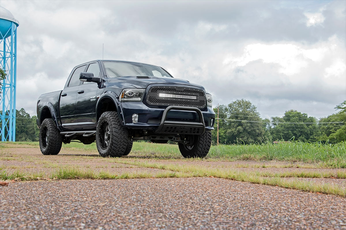 Mesh Grille | 30&quot; Dual Row LED | Black | Ram 1500 2WD/4WD (2013-2018 &amp; Classic)