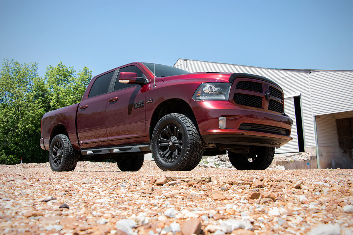 Rough Country - 3 Inch Lift Kit - N3 Struts/Shocks - Ram 1500 4WD (2012-2018 & Classic) - 31231RED for 2019-2023 Ram 1500 Cla