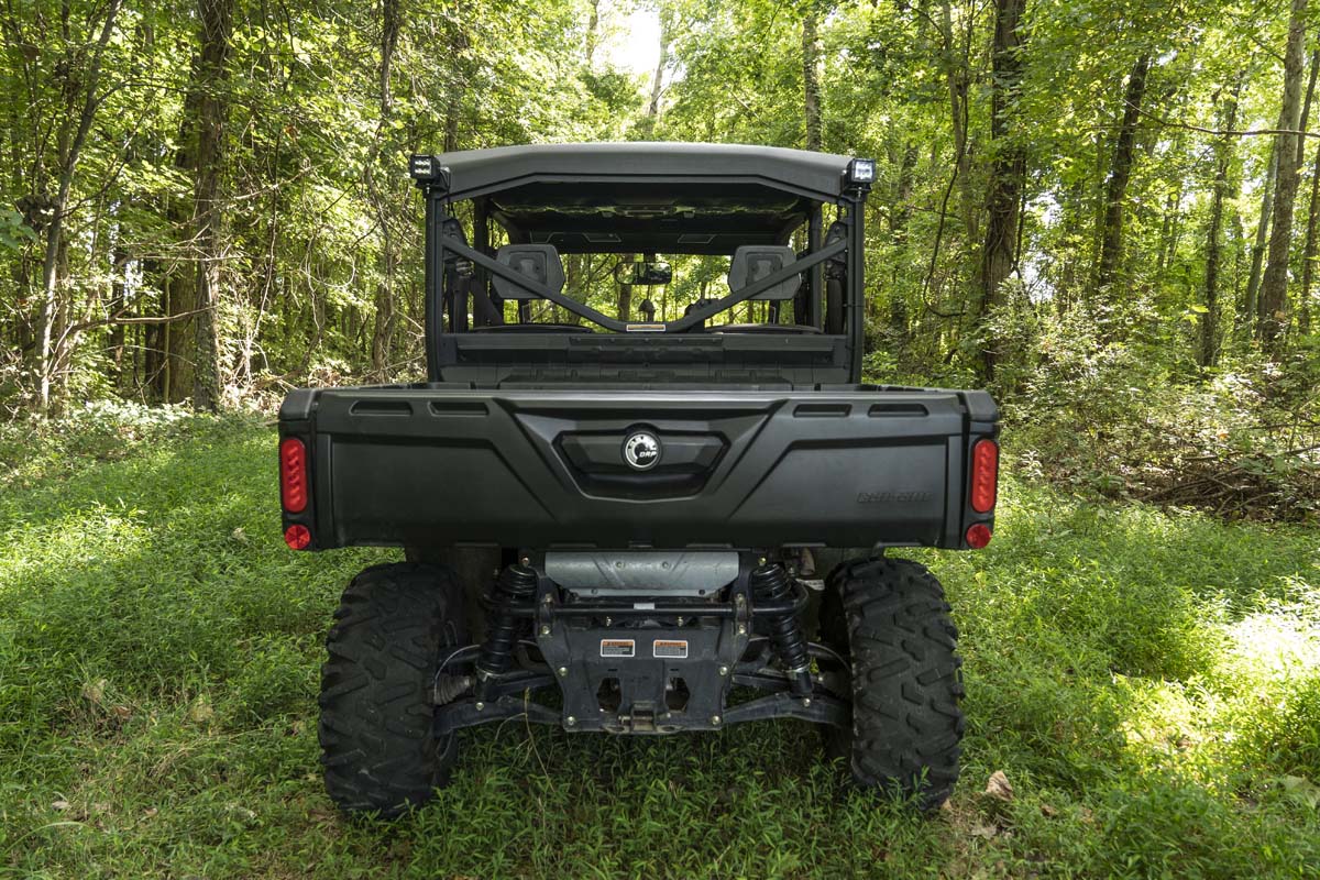 LED Light | Cab Mount | 2&quot; Black Pair | Flood | Can-Am Defender HD 5/HD 8/HD 9/HD 10