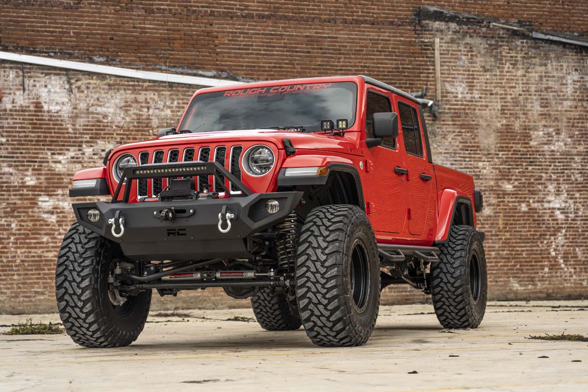 LED Light Kit | Quad | Cowl Mount | 2&quot; Black | Amber DRL | Jeep Gladiator JT/Wrangler JL (18-24)