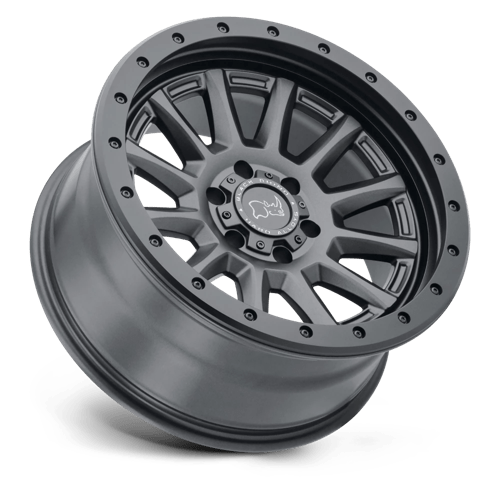 Black Rhino Hard Alloys Dugger 17X8.5 5X127 -18MM Gun Black