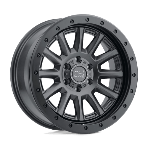 Black Rhino Hard Alloys Dugger 20X9 6X139.7 +0MM Gun Black