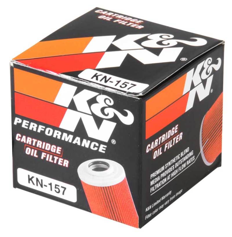 K&N Oil Filter 1.625in OD x 2.063in H for 99-07 KTM 250/400/450/520/525/540/625/660/690 (2nd Filter) - KN-157 for 2000-2007 K