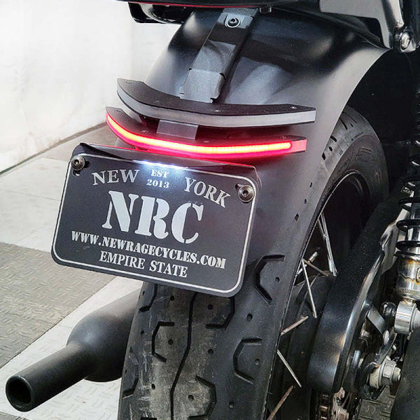 New Rage Cycles 17+ Triumph Bonneville T100/T120 Integrated Tail Light - BONNEVILLE-FE - front view