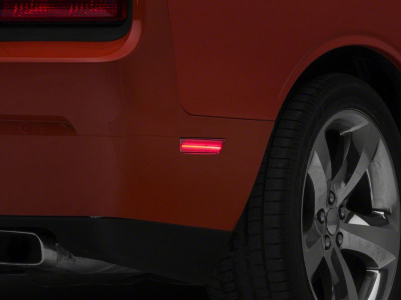 Raxiom 08-14 Dodge Challenger Axial Series LED Side Marker Lights- Clear - CH3217
