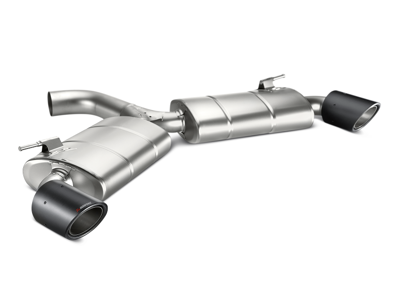Akrapovic 13-17 Volkswagen Golf GTI (VII) Slip-On Line (Titanium) w/ Carbon Tips - MTP-VW/T/1H