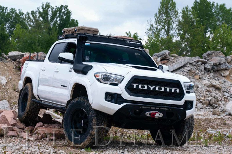 Diode Dynamics 16-21 Toyota Tacoma Sport SS3 LED Ditch Light Kit - White Combo - DD6372