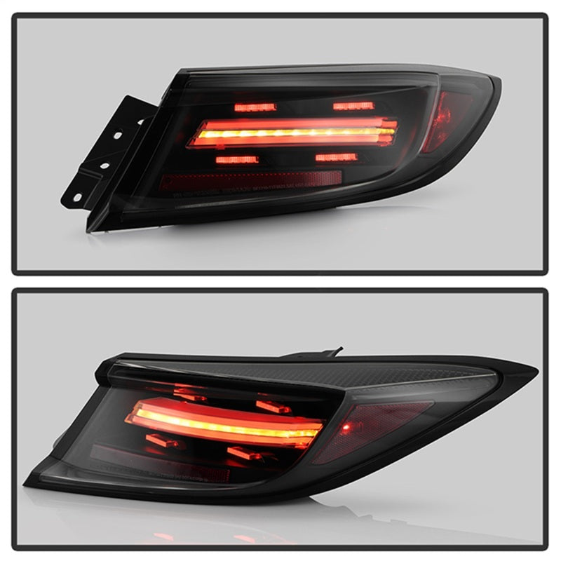 Spyder Apex 22-24 Toyota GR86/BRZ Full LED Tail Lights - Black (ALT-YD-TGR8622-SEQGR-BK) - 5088918
