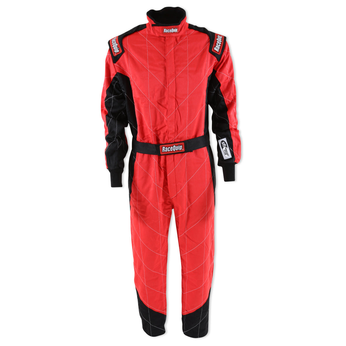 RaceQuip Red Chevron-5 Suit SFI-5 - Medium