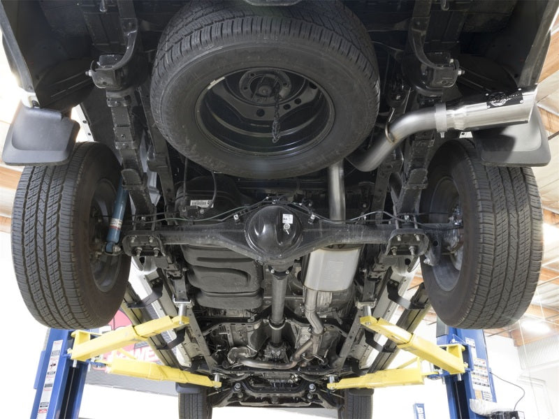 aFe MACHForce XP Cat-Back SS Exhaust w/ Polished Tips 16 Toyota Tacoma V6-3.5L - 49-46026-P