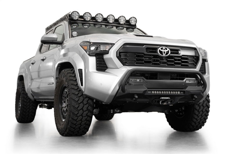 ADD 2024+ Toyota Tacoma Stealth Center Mount Winch Front Bumper w/ Top Hoop - F6703512601NA
