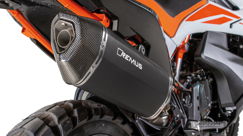 Remus 2019 KTM 790 Adventure R Mod Black Hawk Black Slip On - 64782 655219