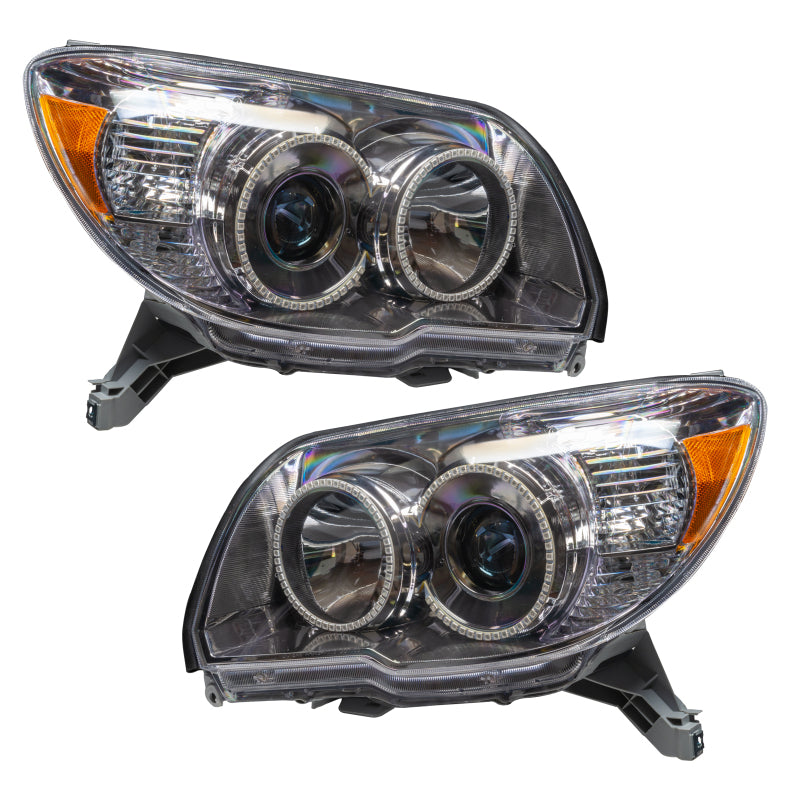 Oracle Lighting 06-09 Toyota 4-Runner Sport Pre-Assembled LED Halo Headlights -Red SEE WARRANTY - 7090-003