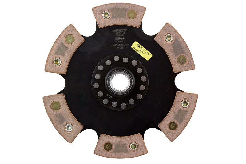 ACT 1991 Subaru Legacy 6 Pad Rigid Race Disc - 6228018