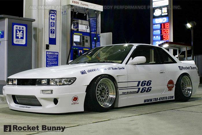 GReddy 89-93 Nissan Silvia 2Dr Full Rocket Bunny (PS13) F,S,R Aero Kit V1 **Must Ask/Call to Order** - 17020213