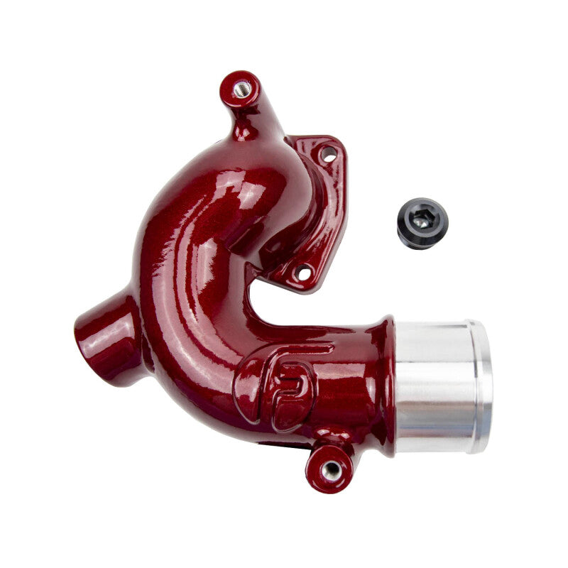 Wehrli Ram 19-24 Cummins 6.7L WCFab X Fleece Thermostat Housing - WCFab Red - WCF100169-RED