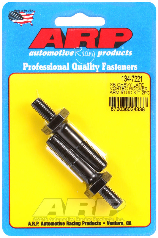 ARP SB Chevrolet Late Model Vortec Rocker Arm Stud Kit (2pcs) - 134-7221