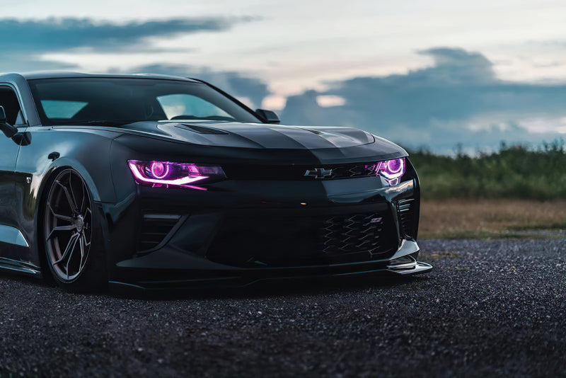 Oracle 16-18 Chevy Camaro RGB+W Headlight DRL Upgrade Kit - ColorSHIFT w/ 2.0 Cntrl SEE WARRANTY - 1345-333