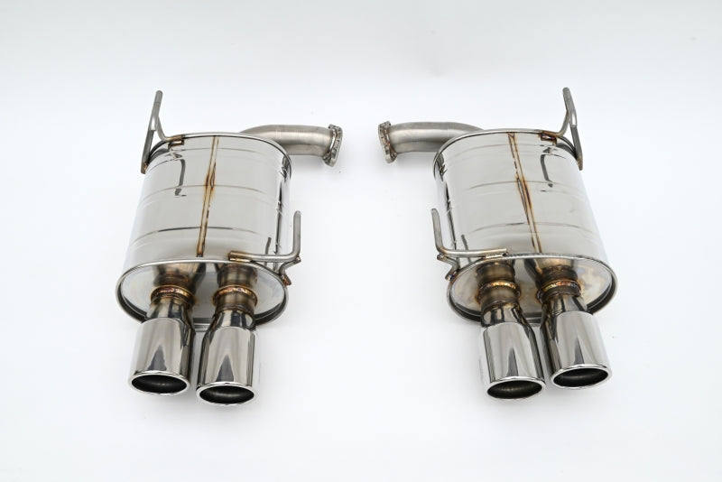 Invidia 22+ Subaru WRX Q300 3.5in. Rolled Dual Wall S.S Tip Axle-back Exhaust - HS22SW4AQ4RSL
