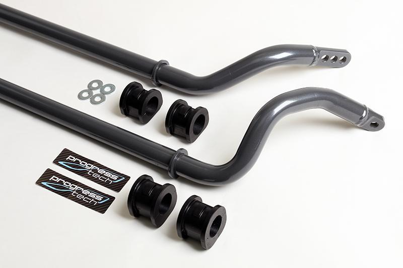 Progress Tech 14-19 Chevy Corvette C7 Front/Rear Sway Bar Kit(F 32mm Tub Non-Adj / R 33.3mm Tub Adj) - 63.0481