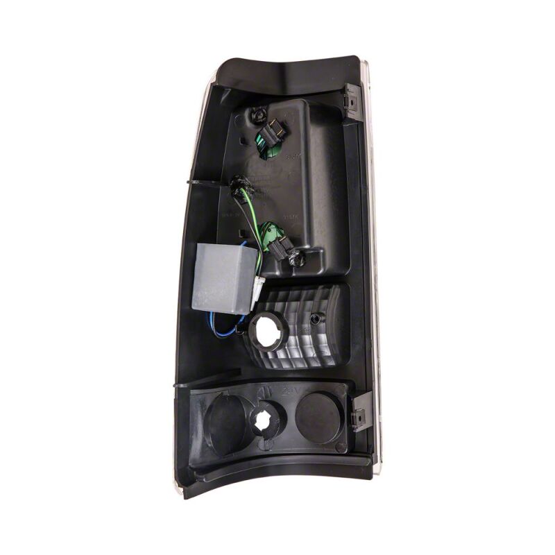 Raxiom 03-06 Chevrolet Silverado 1500 Fleetside LED Tail Lights- Chrome Housing- Clear Lens - S112728 - close-up view 2