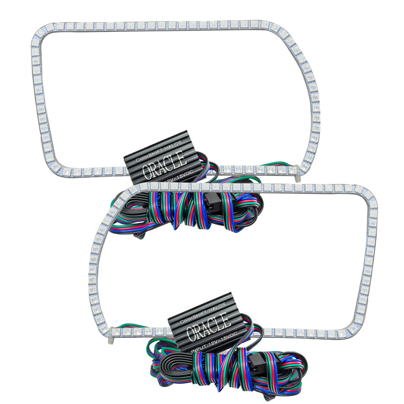 Oracle Dodge Ram 09-13 LED Fog Halo Kit - ColorSHIFT SEE WARRANTY - 1165-333
