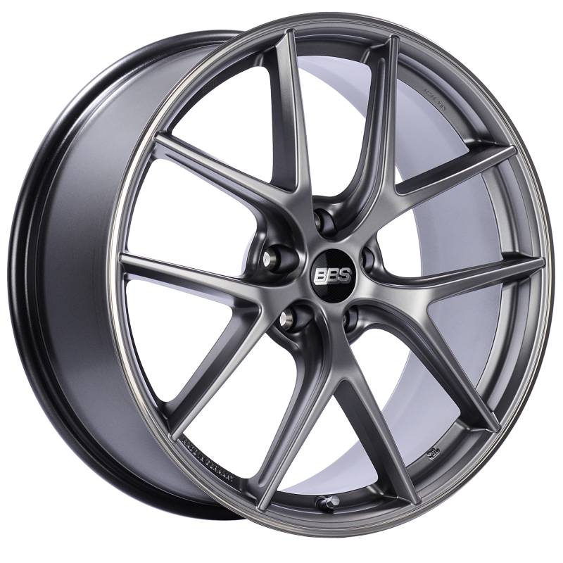 BBS CI-R 20x8.5 5x112 ET42 Platinum Silver Polished Rim Protector Wheel -82mm PFS/Clip Required - CI0103PSPO