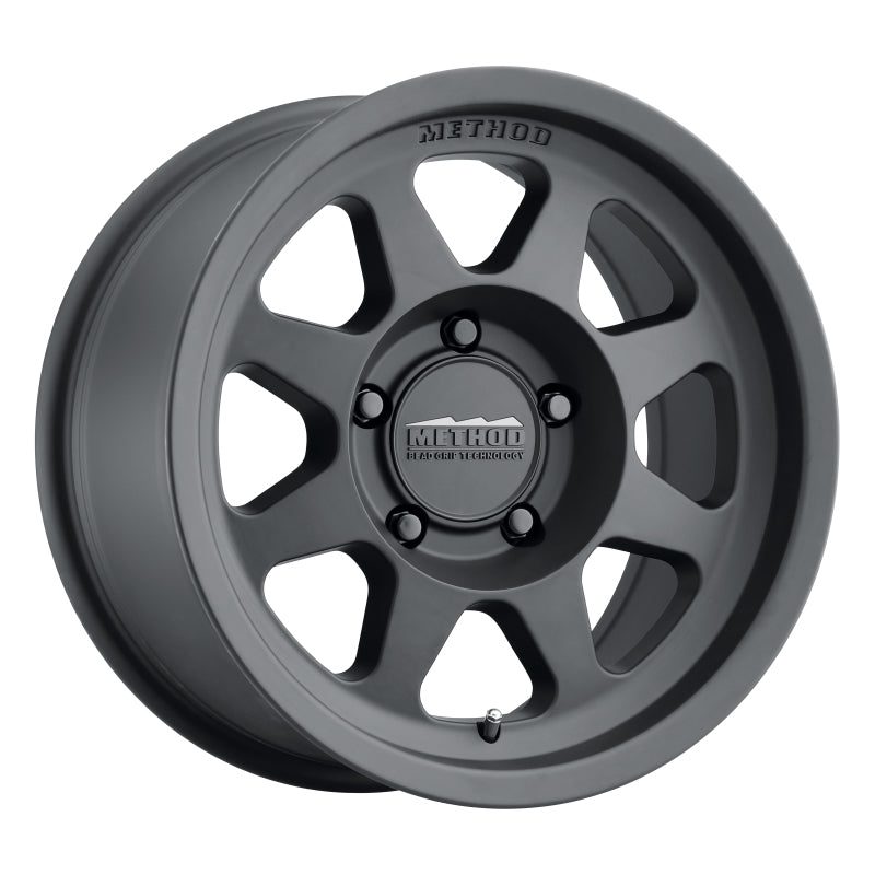 Method MR701 16x8 0mm Offset 5x120 72.6mm CB Matte Black Wheel - MR70168052500