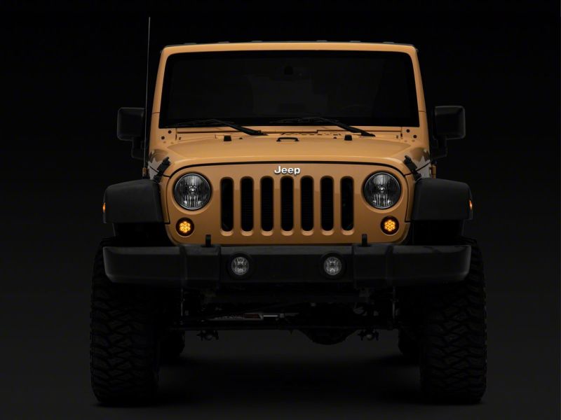 Raxiom 07-18 Jeep Wrangler JK Axial Series LED Turn Signals- Smoked - J142671