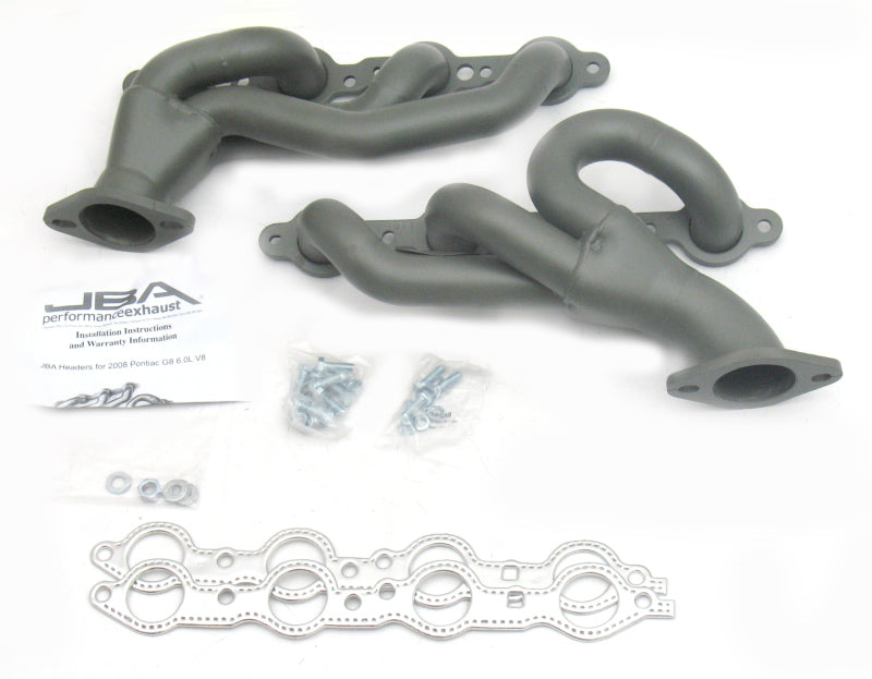 JBA 08-09 Pontiac G8 6.0/6.2L LS 1-3/4in Primary Ti Ctd Cat4Ward Header - 1811SJT