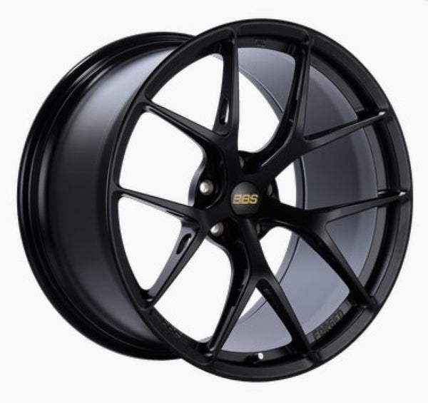 BBS FI-R 20x9.5 5x120 ET22 CB72.5 Satin Black Wheel - FI135BS by BBS