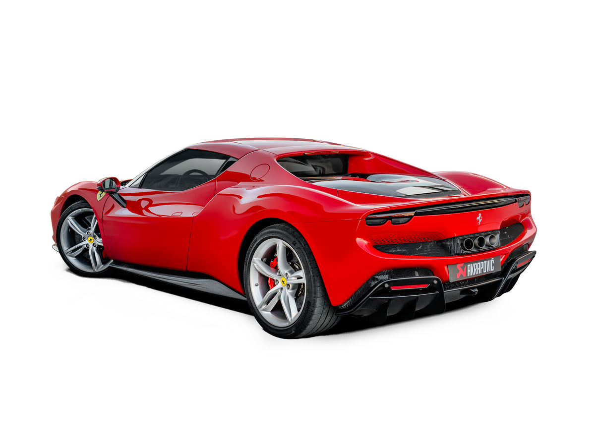 Akrapovic Ferrari 296 GTB 2023 Slip-On Race Line (Titanium) - S-FE/T/2