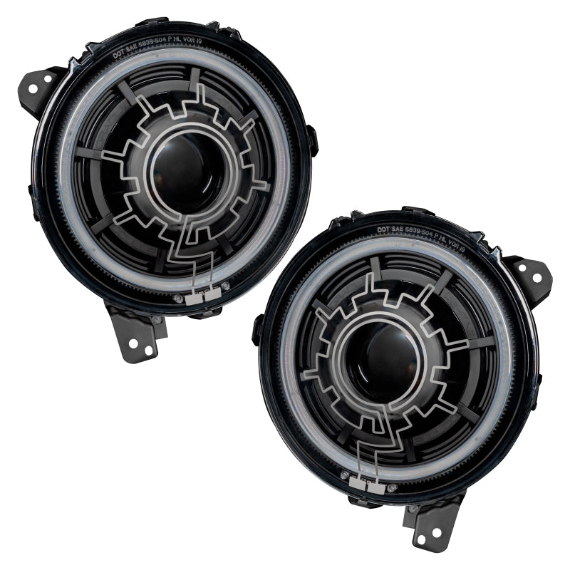Oracle Lighting 18-22 Jeep Wrangler JL Oculus Bi-LED Projector Headlights SEE WARRANTY - 5839-111