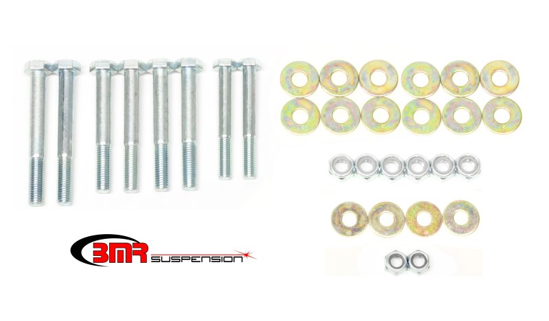 BMR 91-96 B-Body Control Arm Hardware Kit Rear Upper And Lower - Zinc plated - RH004 by BMR Suspension