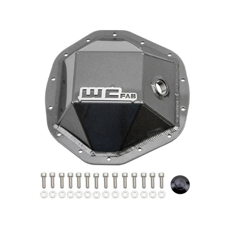 Wehrli 20-26 GM Duramax/19-24 Cummins Rear Axle Differential Cover - Chevy Orange - WCF100114-CRO