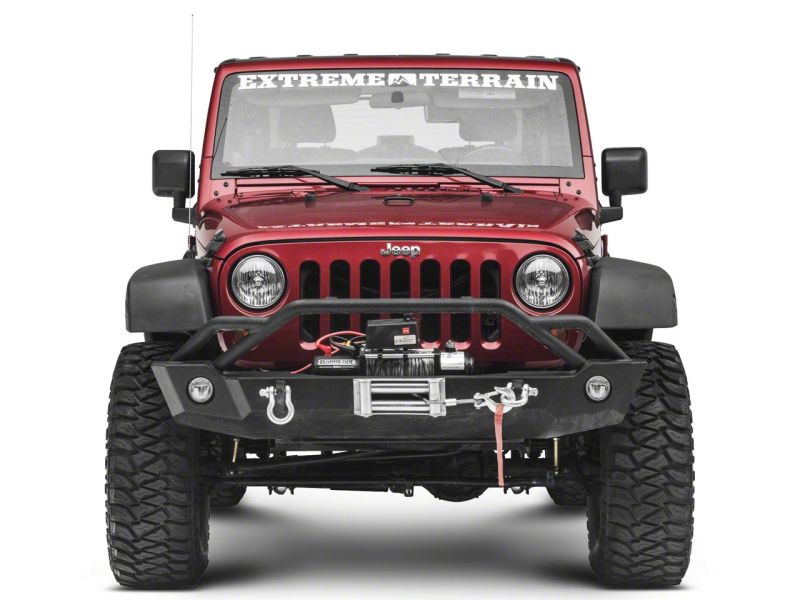Raxiom 10-23 Jeep Wrangler JK &amp; JL Axial Series LED DRL Fog Lights - J119947-B