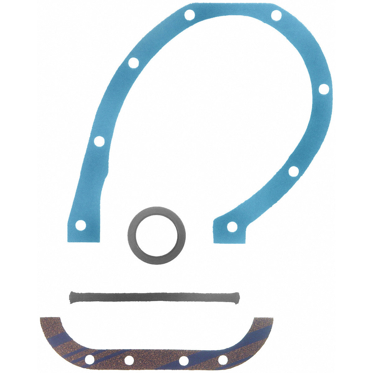Fel-Pro TCS 4351-1 Engine Timing Cover Gasket Set - TCS43511 - front view