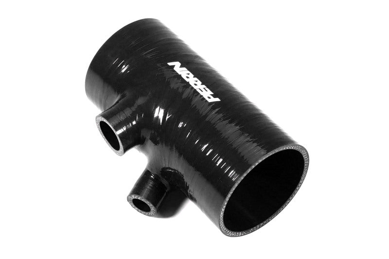 Perrin 2022+ Subaru WRX Black 3in Turbo Inlet Hose w/ Nozzle (Short) - PSP-INT-426BK
