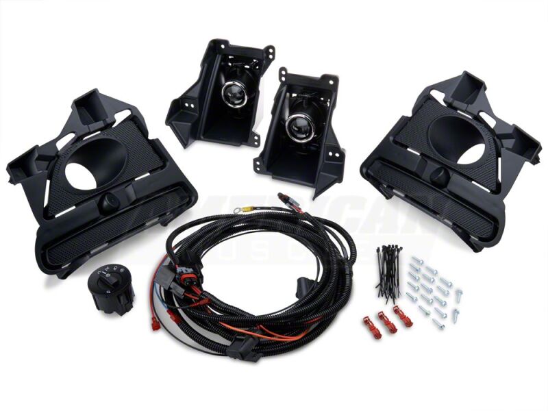 Raxiom 13-14 Ford Mustang V6 Lower Valance Fog Lights - 68127 - close-up view 9