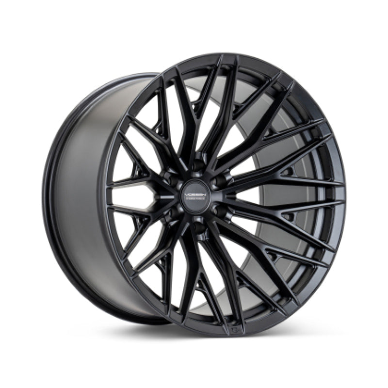Vossen HFX-6 17x9 - 6x139.7 - ET0 - Super Deep Face - 106.1 - Satin Black Wheel - HFX6-7G71