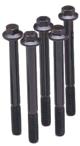 ARP M12 x 1.75 x 100 Hex Black SS Bolts (5/pkg) - 765-1011