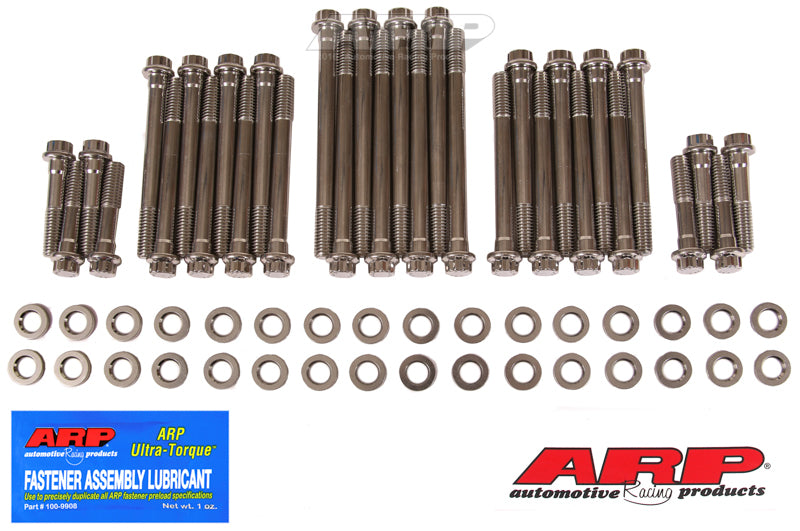 ARP Big Block Chevy With Dart Heads 12pt Head Bolt Kit - Stainless Steel - 435-3703