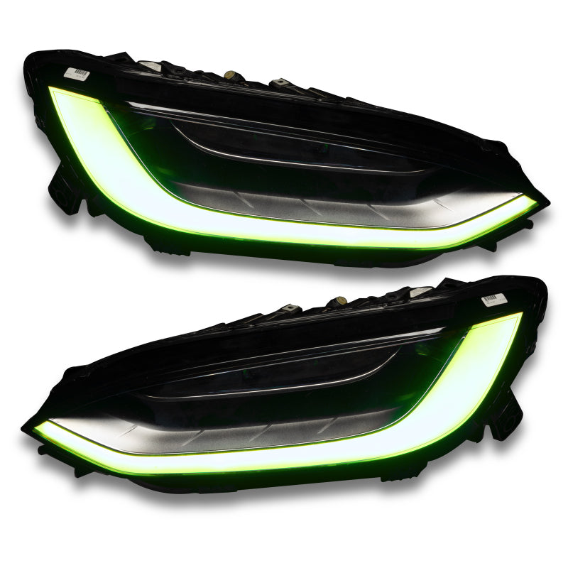 ORACLE Lighting 16-21 Tesla Model X Dynamic ColorSHIFT Headlight & Fog Light DRL  Kit SEE WARRANTY - 1467-332