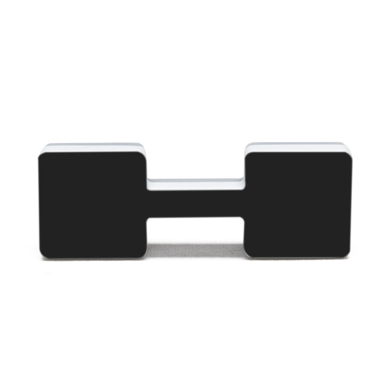 ORACLE Lighting Universal Illuminated LED Letter Badges - Matte Blk Surface Finish - H SEE WARRANTY - 3141-H-005